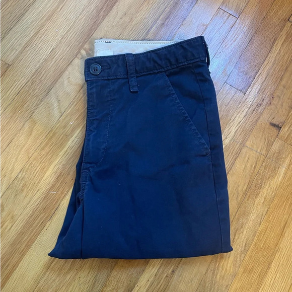 4/$25 Gap Kids Boys Navy Blue Uniform Chino Pants Size 16 Slim - Picture 9 of 9